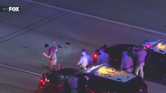 Kidnapping suspect leads CHP on pursuit