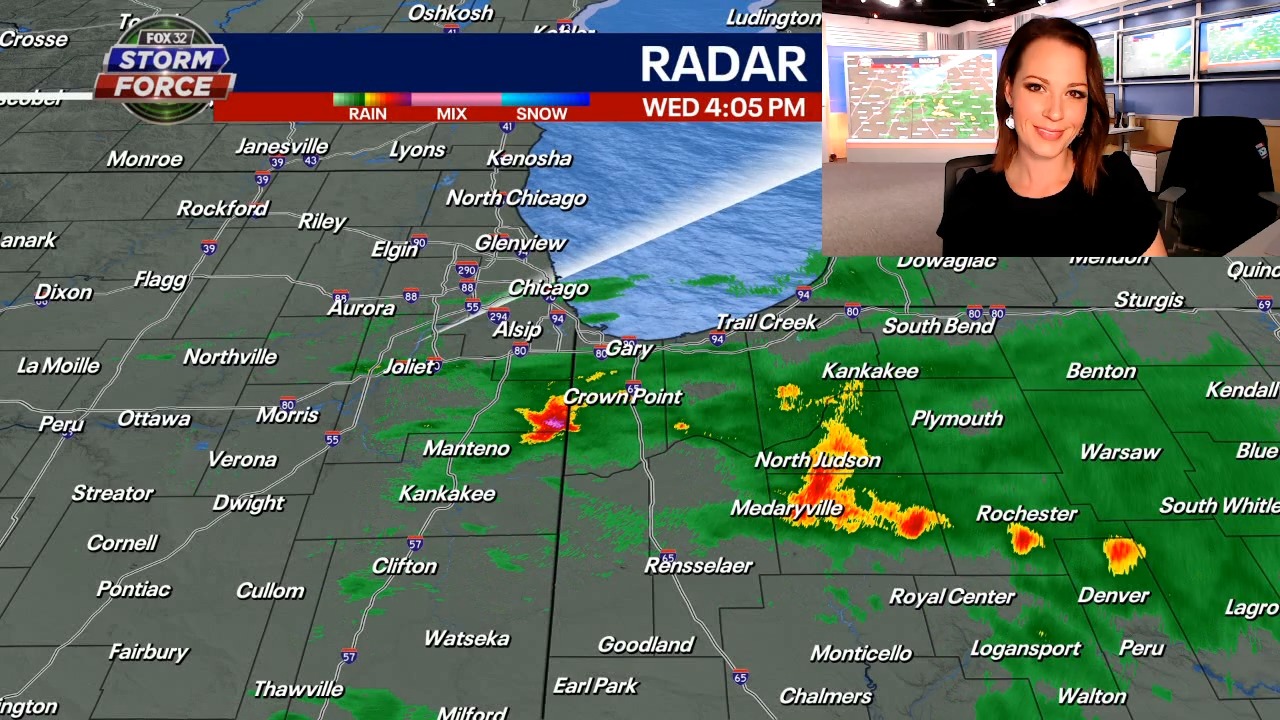 Severe storms possible in the Chicago area early Thursday morning