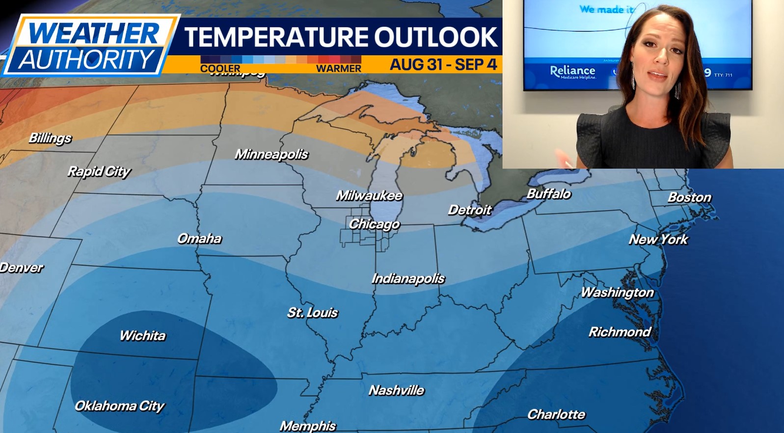 Chicago weather: Chilly start to the week, but all eyes are on Labor Day warm-up