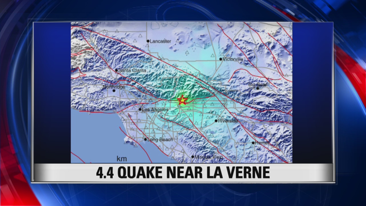 La Verne 4.4 earthquake