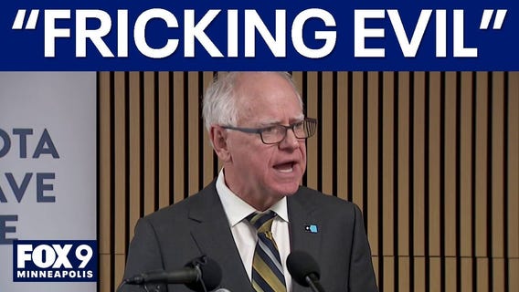 Gov. Walz reacts to Pres. Trump posting conspiracy video