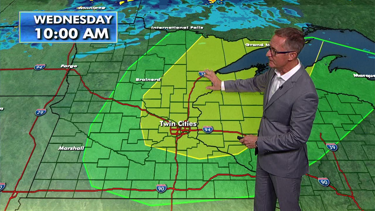Minnesota weather: Slight risk of severe storms