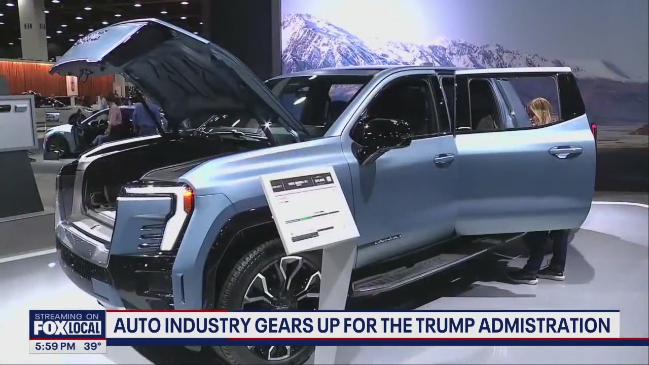 Auto industry gears up for Trump administration