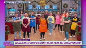Owner of 'The White Whisk' competes on Food Network's 'Holiday Baking Championship'