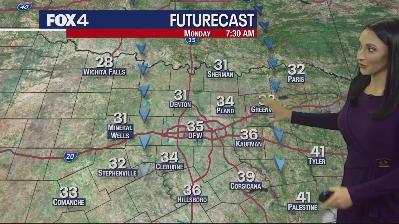 Dallas Weather: Dec. 29 overnight forecast