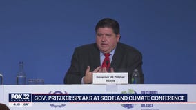 Pritzker speaks at Scotland climate conference