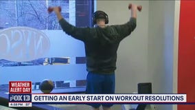 Getting an early start on workout resolutions