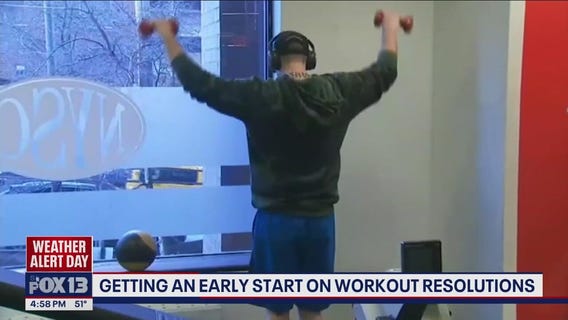Getting an early start on workout resolutions