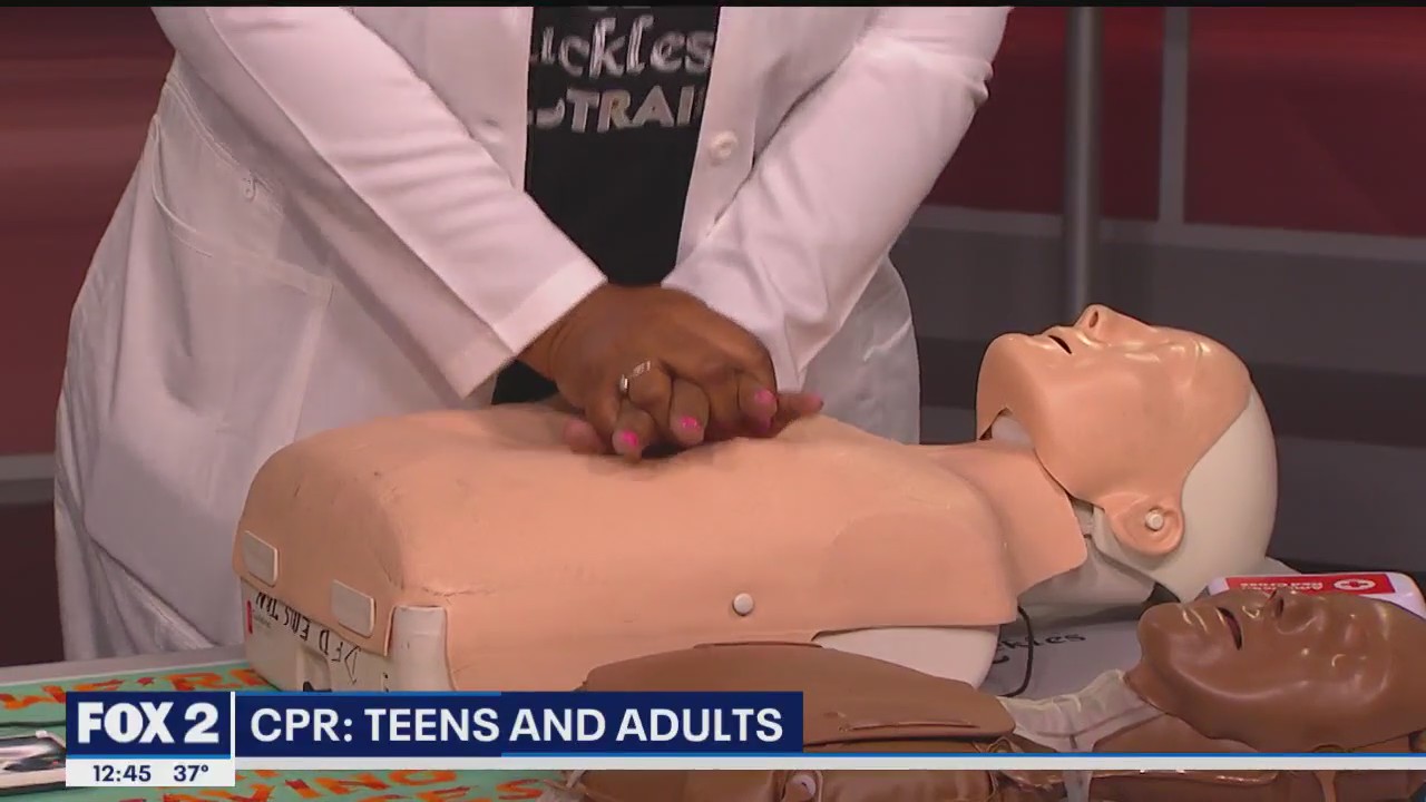 CPR on Adults and Teens