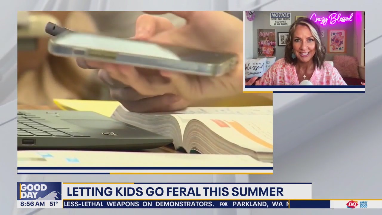 Letting kids go feral this summer