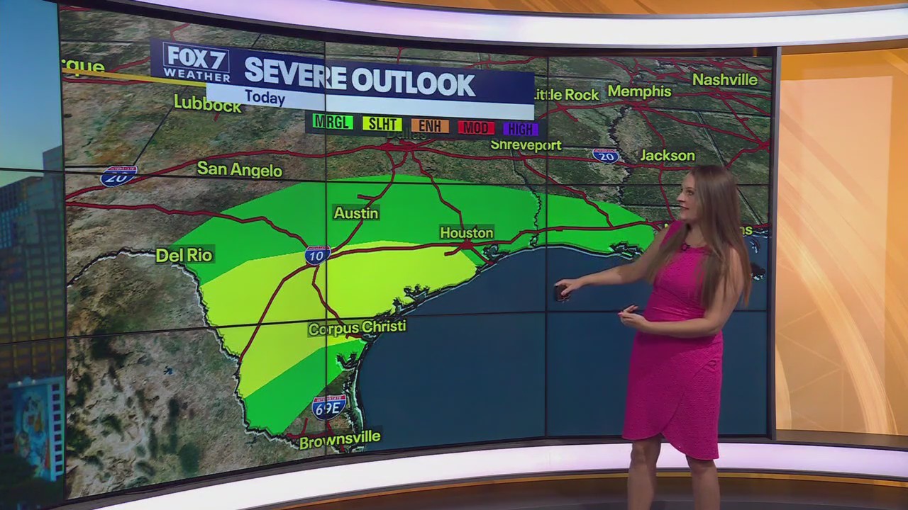 Austin weather: Severe Storms Possible
