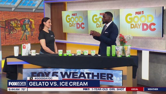 Gelato vs. ice cream