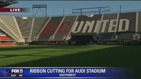 Ribbon-cutting ceremony held for DC United's new stadium, Audi Field
