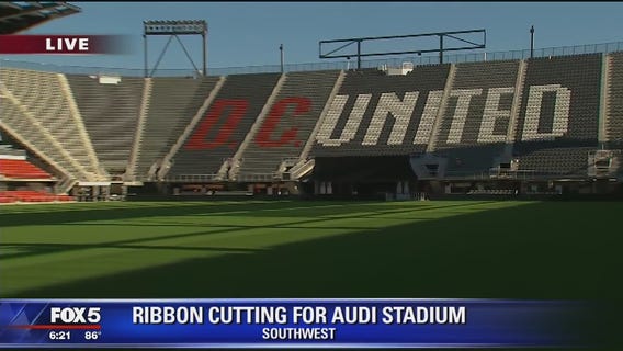 Ribbon-cutting ceremony held for DC United's new stadium, Audi Field