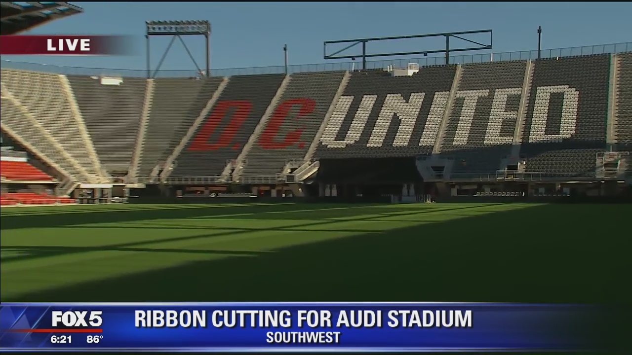 Ribbon-cutting ceremony held for DC United's new stadium, Audi Field