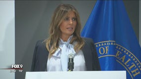 First Lady Melania Trump speaks out on cyberbullying