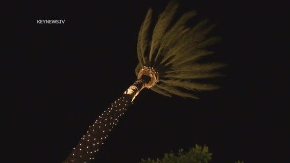 Santa Ana winds picking up across Southern California