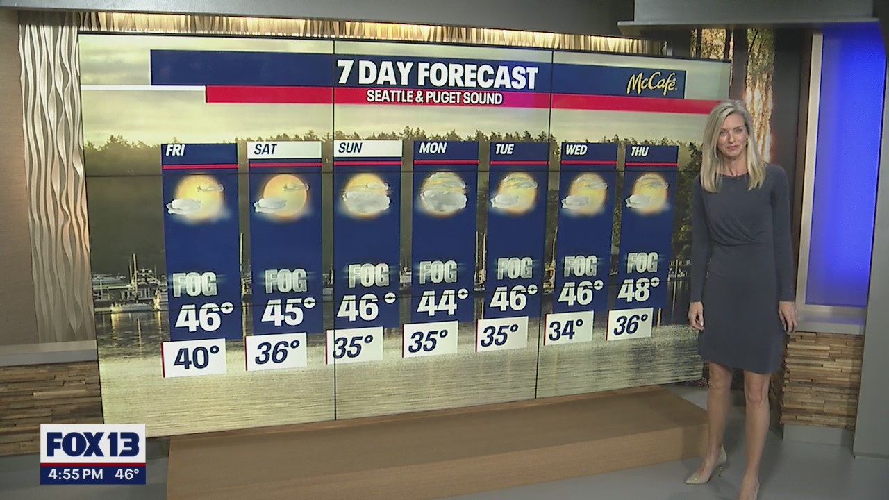 Foggy but dry week ahead