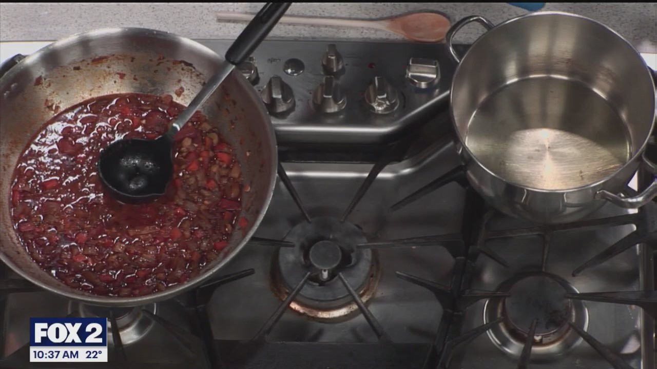 Meatless Monday: Spicy chickpea, ancient grain vegetable soup with Busch's