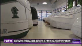Business specializes in shoe cleaning & customization