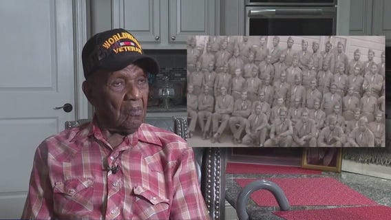 WWII Veteran celebrates 100th birthday with dance party