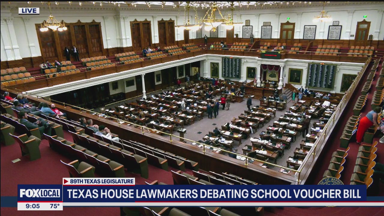 Texas House lawmakers debate school voucher bill