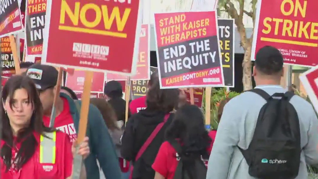 Kaiser Permanente mental health workers strike | FOX 11 Los Angeles