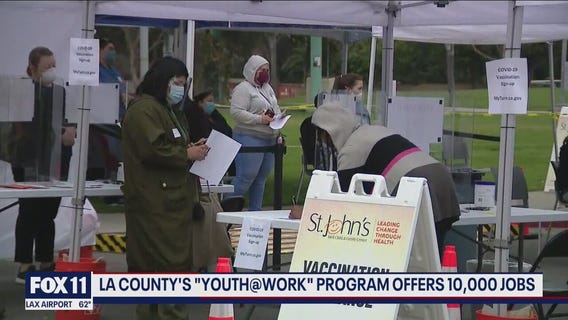 Los Angeles County summer jobs program for underserved youth begins