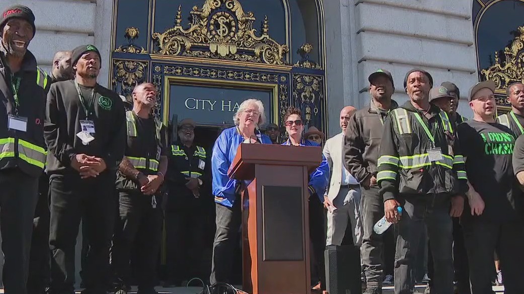 A rally to remember nonprofit worker shot and killed in front of San Francisco's Main Library by man doing drugs