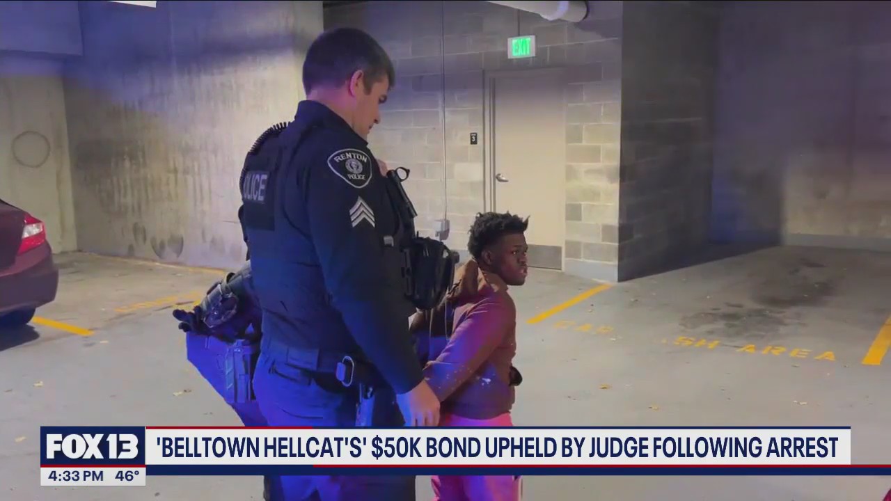 'Belltown Hellcat' Miles Hudson arrested again