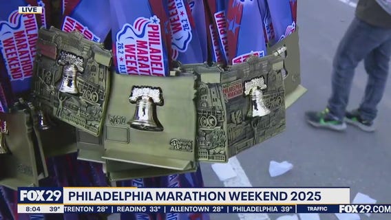 Runners hit the streets for the Philadelphia Marathon 2025