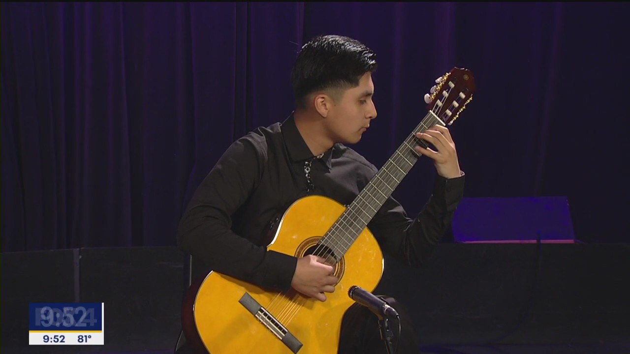 Dallas ISD student recognized for guitar performance