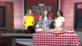 Falcons tailgate mocktails, cocktails, and snacks