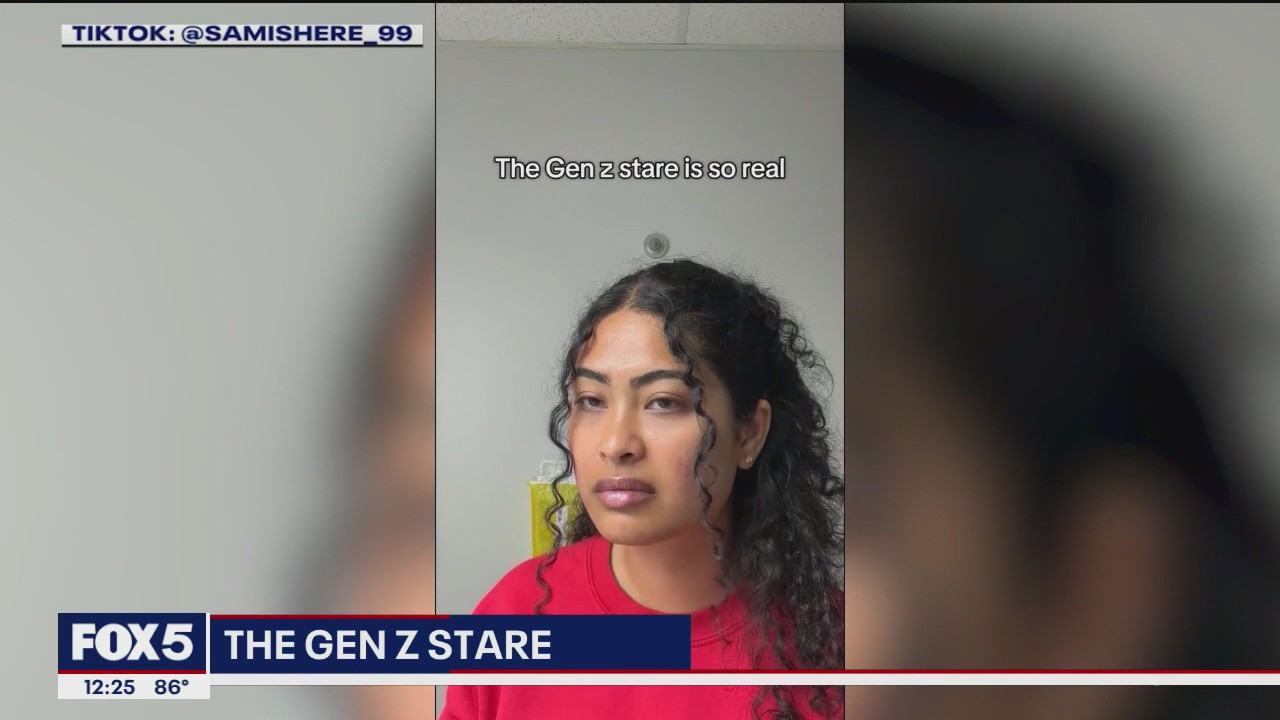 What is the Gen Z stare?