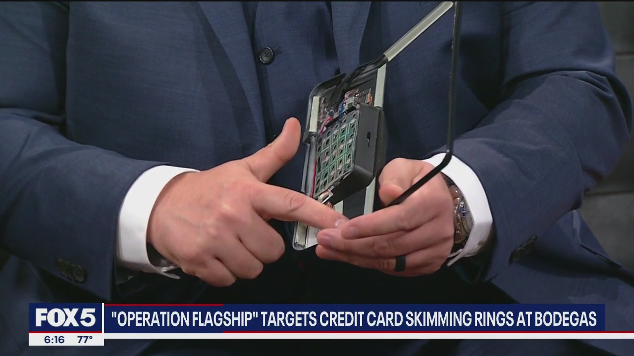NYPD, Secret Service 'Operation flagship' targets credit card skimming