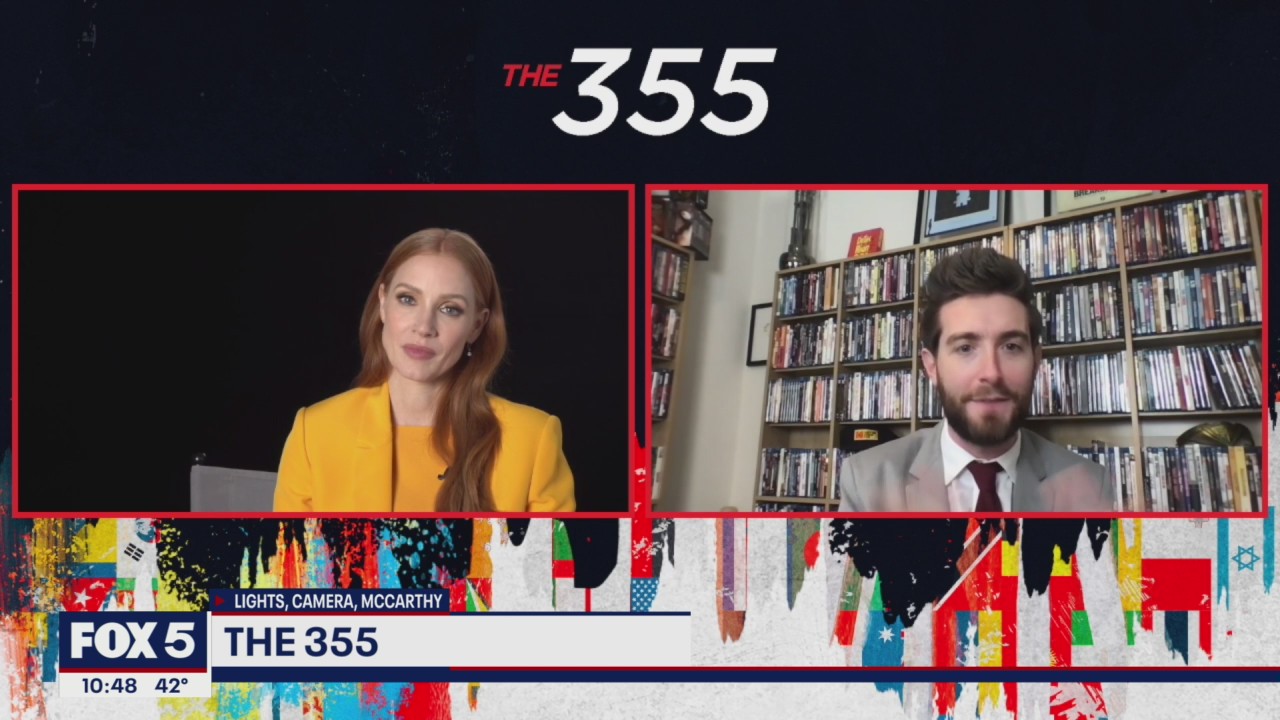 Jessica Chastain talks new film The 355