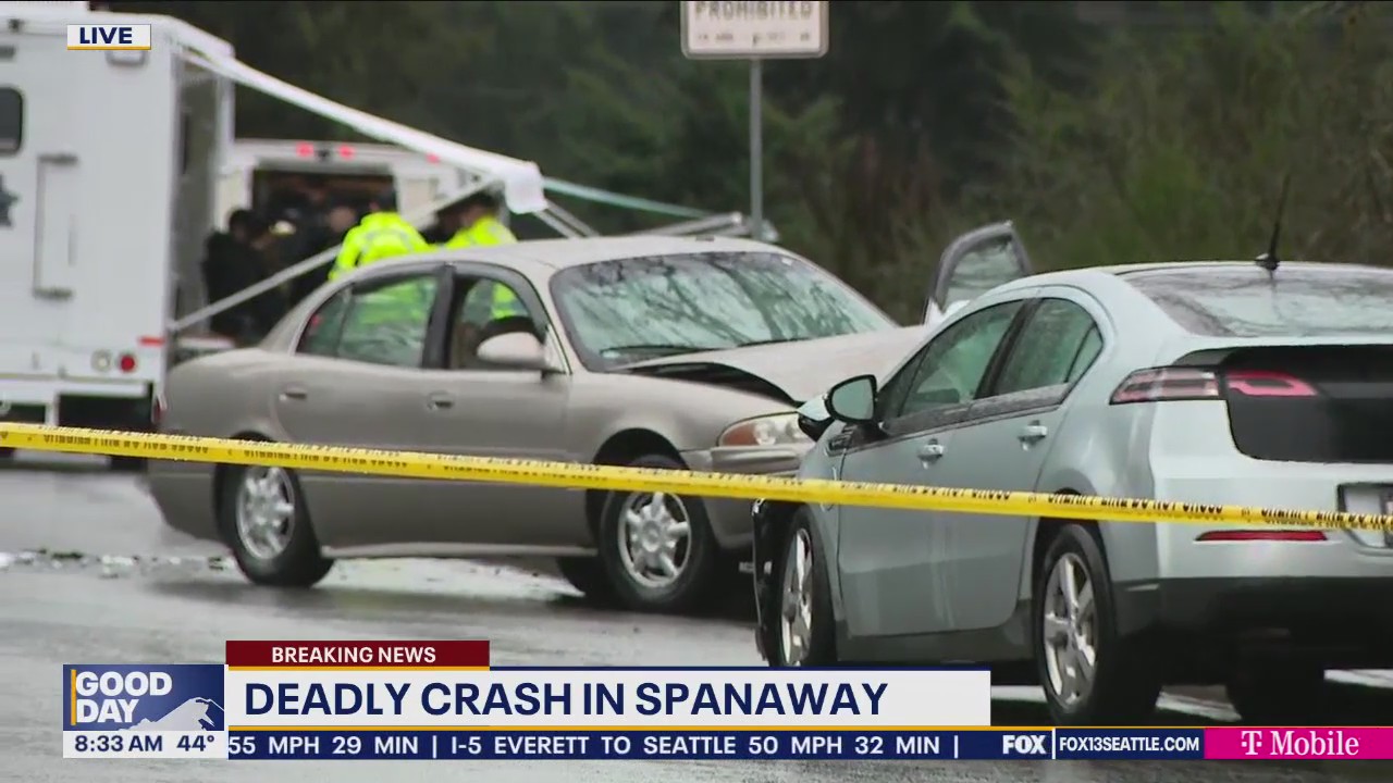 Deadly crash in Spanaway | FOX 13 Seattle