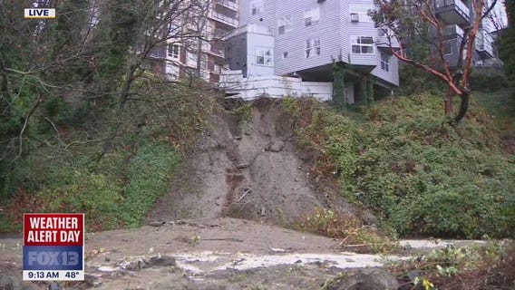 Landslide in Seattle