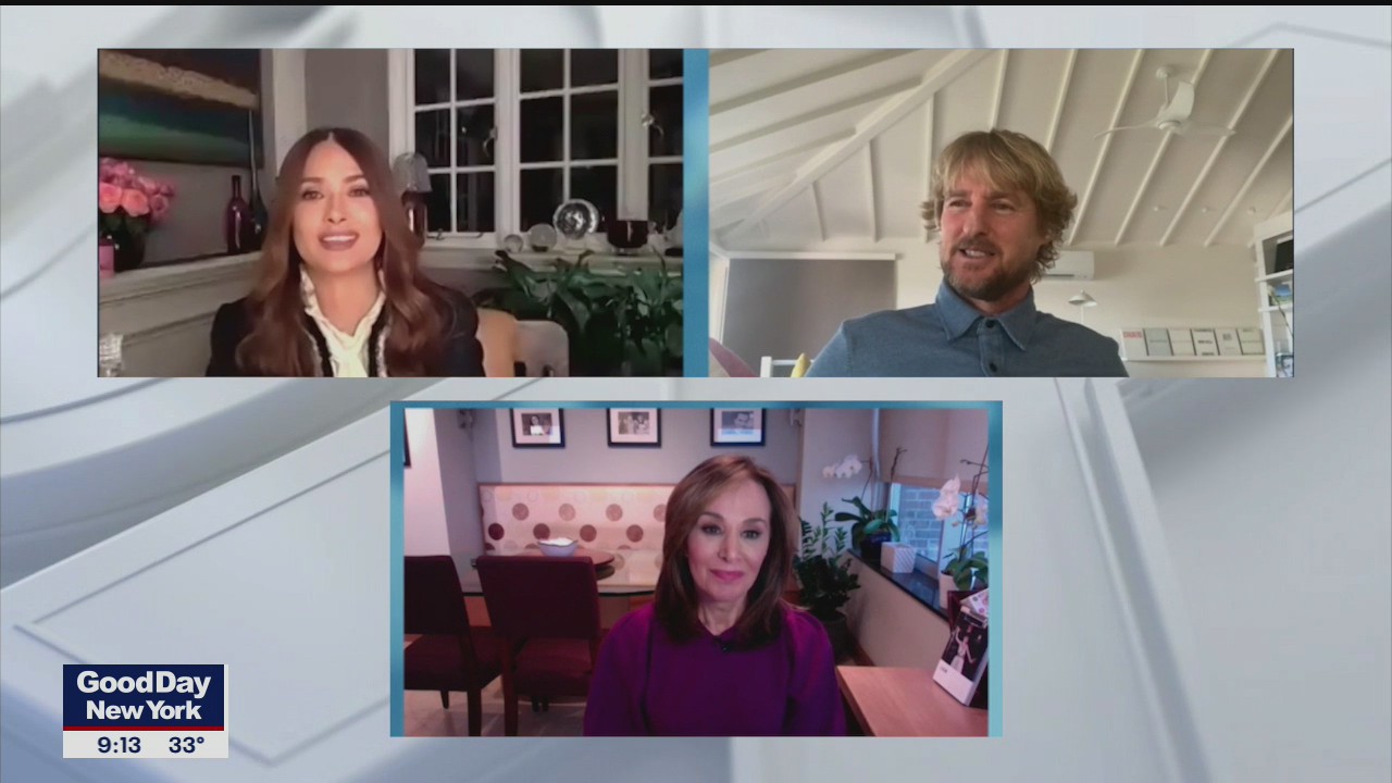 Salma Hayek and Owen Wilson