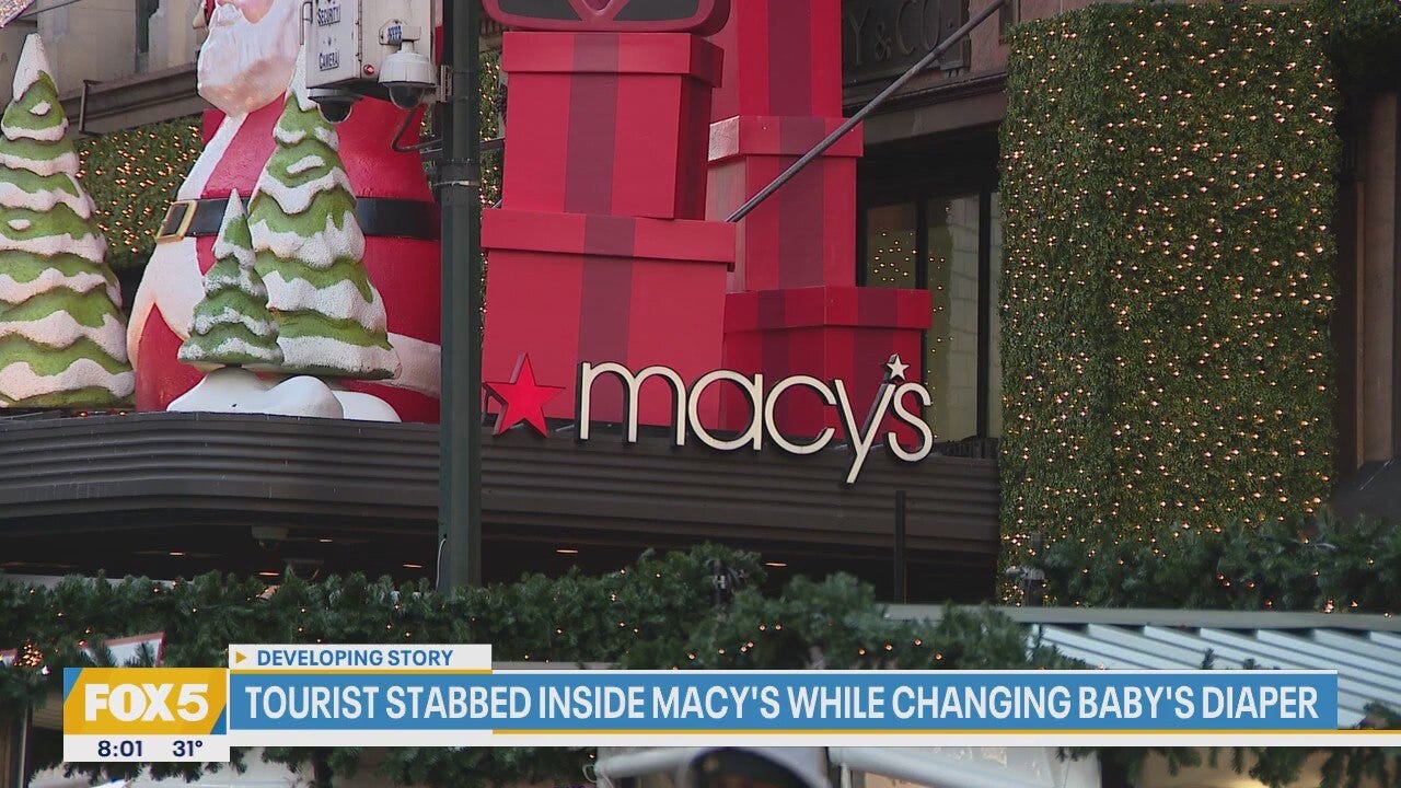 Woman stabbed inside Macy's Herald Square in NYC