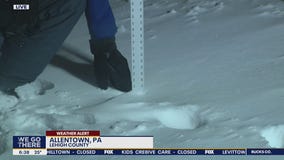 Nor'easter leaves parts of Lehigh County under nearly a foot of snow