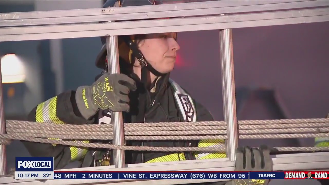 Female firefighters highlighted for their hard work in male-dominated field