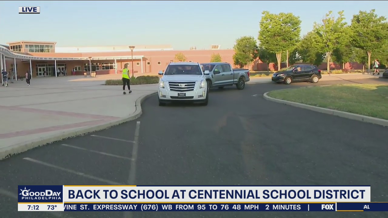 Centennial School District students return for first day of class