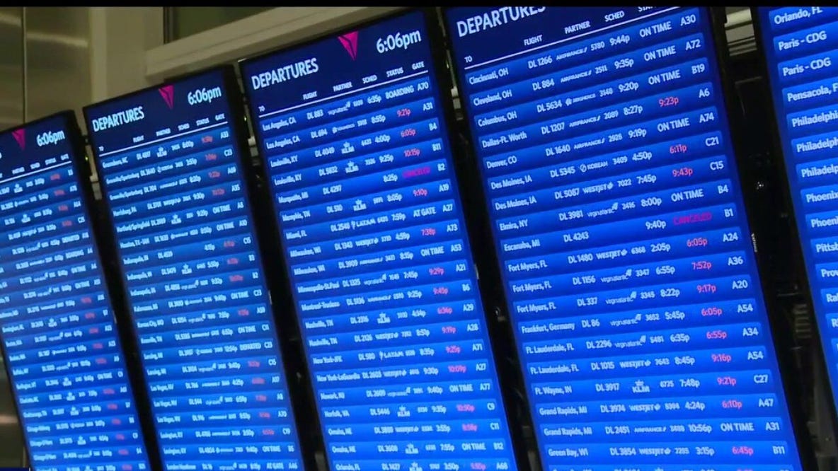 Delays galore at DTW after winter weather mayhem