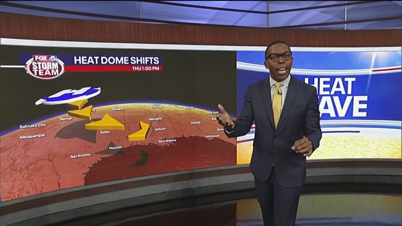 Heat waves and heat domes