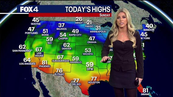 Dallas weather: Dec. 21 morning forecast