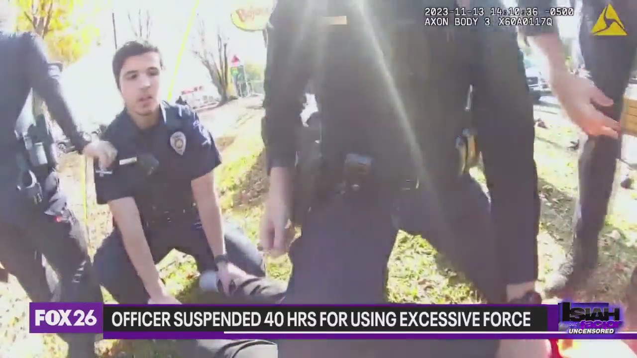 VIDEO: North Carolina Officer suspended for 40 hours for using excessive force