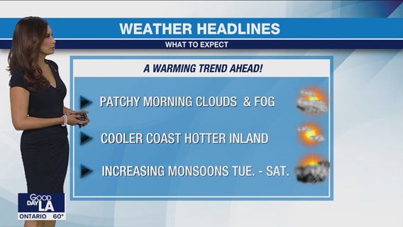 Weather Forecast for Monday, May 15