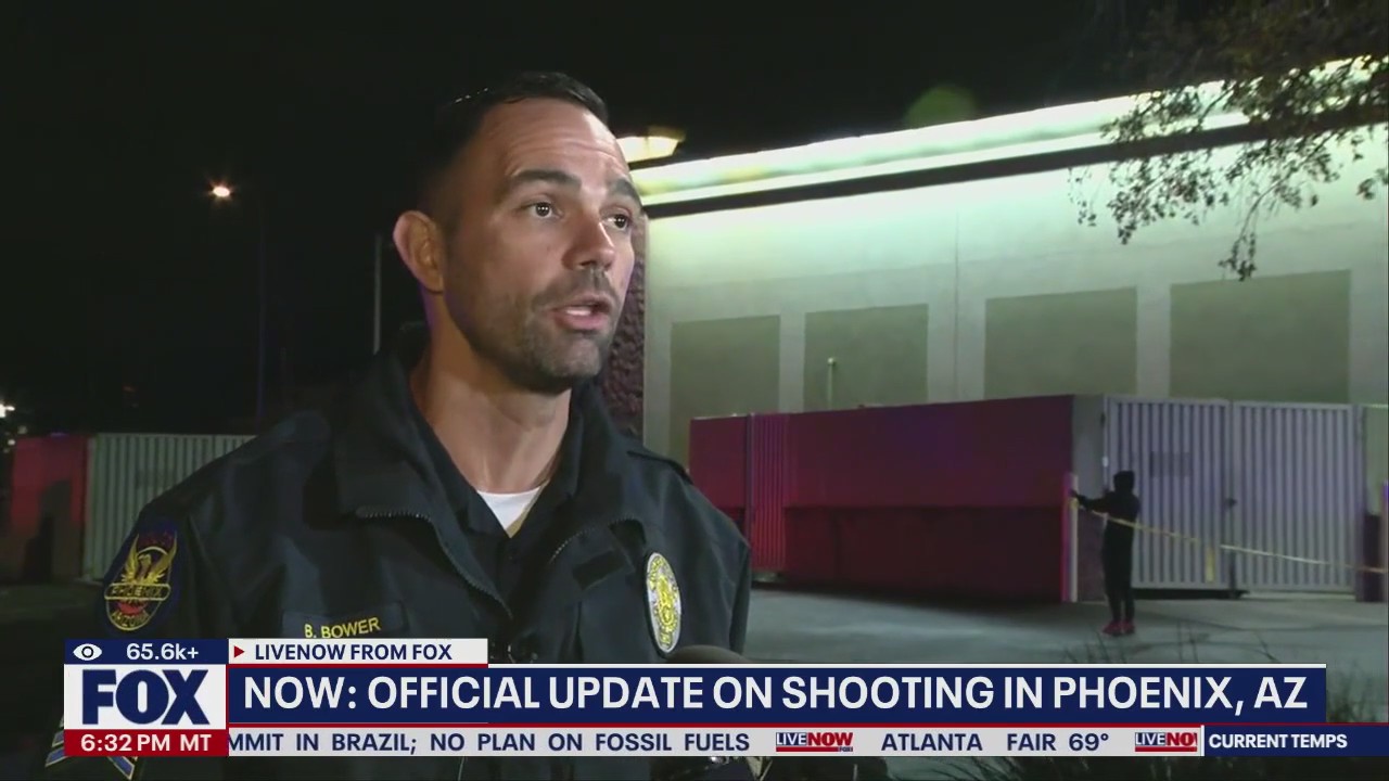 Officials give update on shooting in South Phoenix