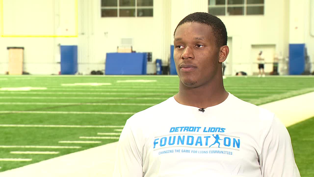 WATCH - Dan Miller sits down with Lions linebacker Julian Okwara